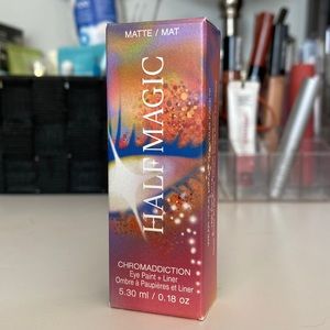 Brand New & Unused: HALF MAGIC Chromeaddiction: Eyepaint + Liner Magic Brownie